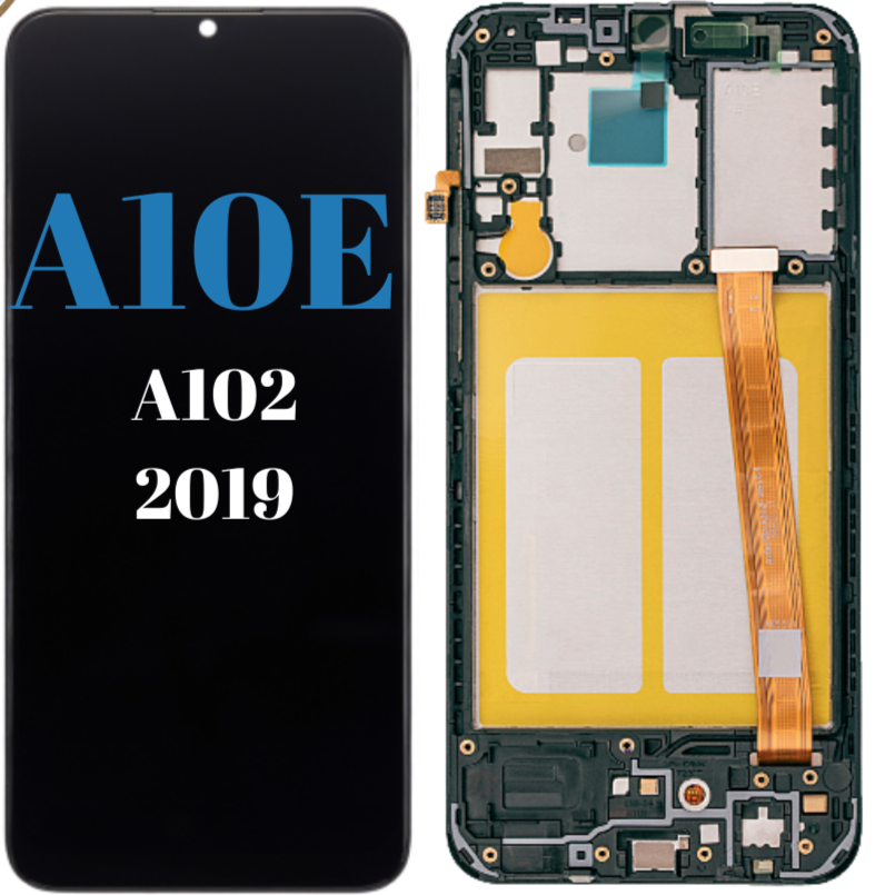 Samsung Galaxy A10E LCD Screen Digitizer Replacement Black With Frame