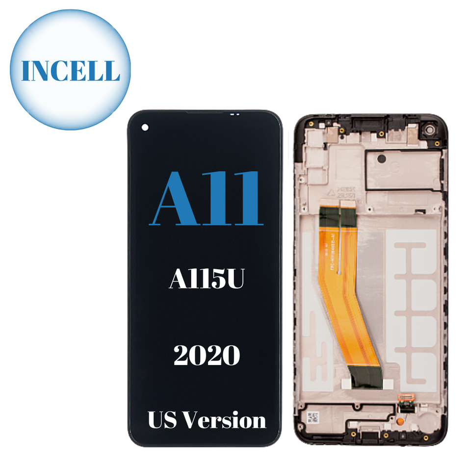 Samsung Galaxy A11 LCD LCD Replacement - Incell with Frame US Version