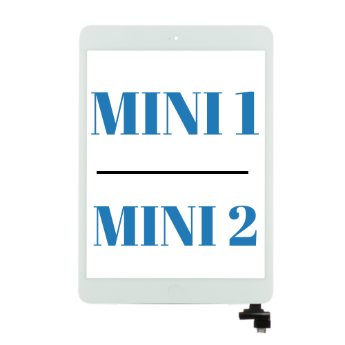 iPad Mini 1/ iPad mini 2 Glass Screen Digitizer - White