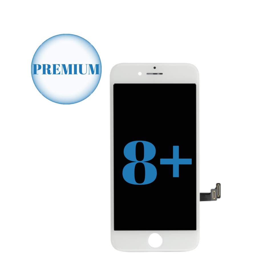 iPhone 8 Plus Premium ECO LCD Replacement Assembly- White
