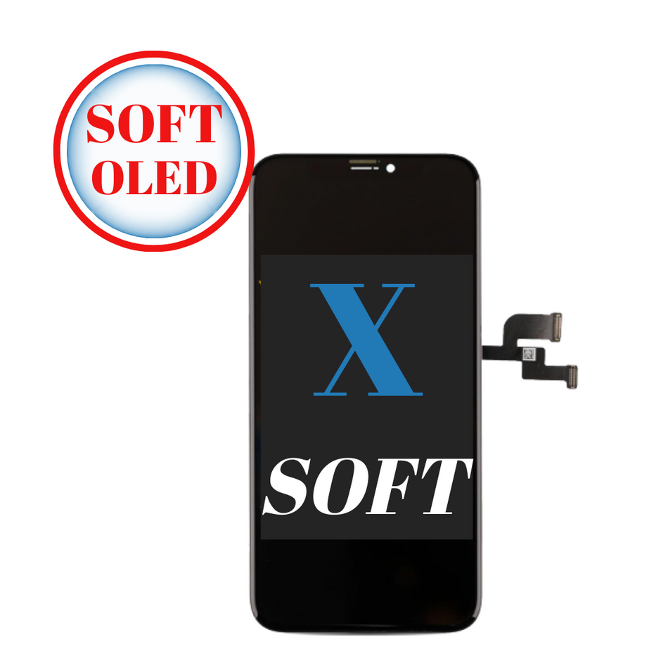 iPhone X Soft OLED LCD Screen Digitizer -(MATRIX)