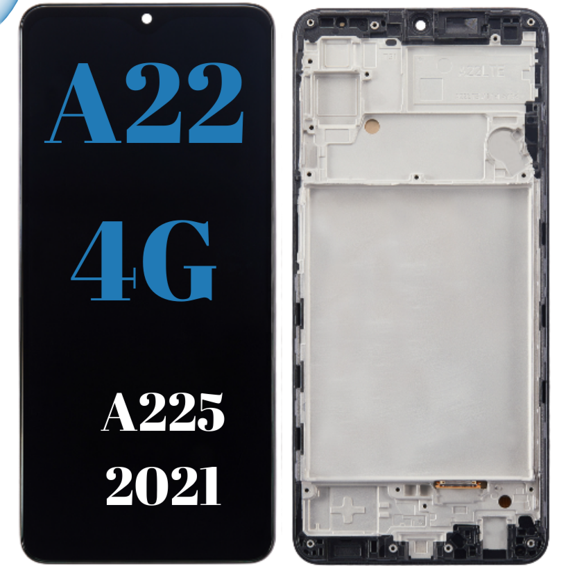 Samsung A22 4G (A225/2021) LCD INCELL with Frame
