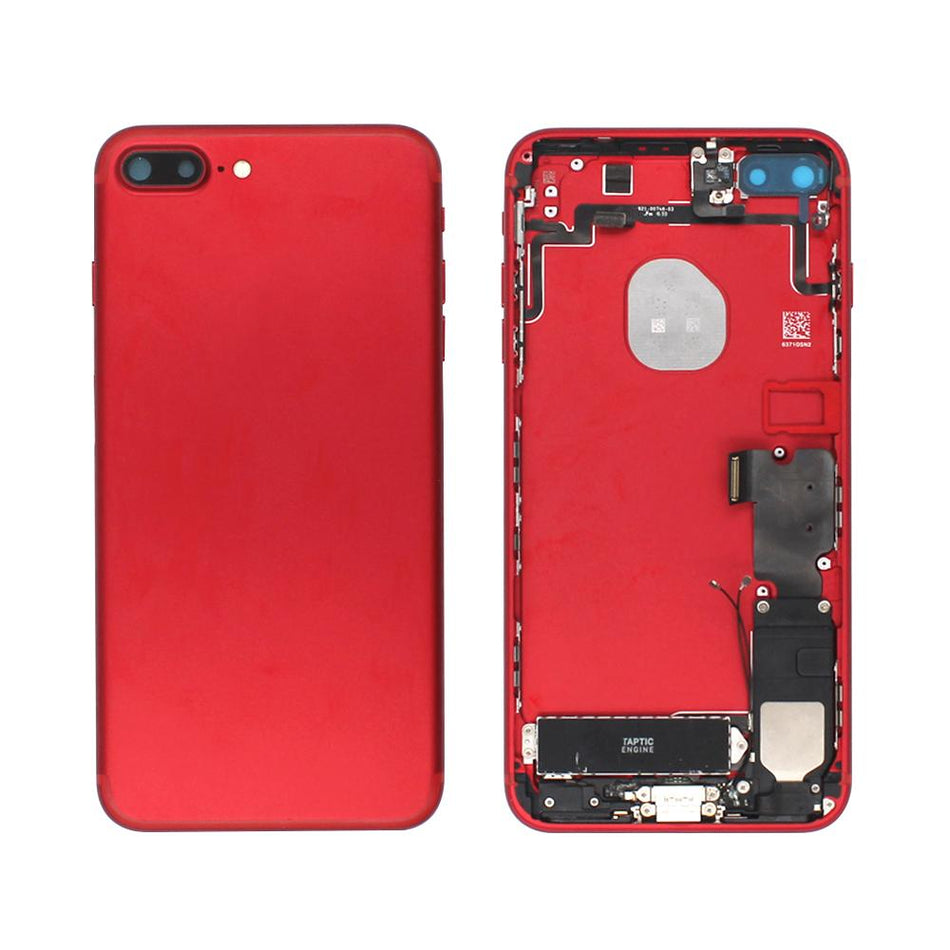 iPhone 7 plus Back Housing With Full Parts  -Red