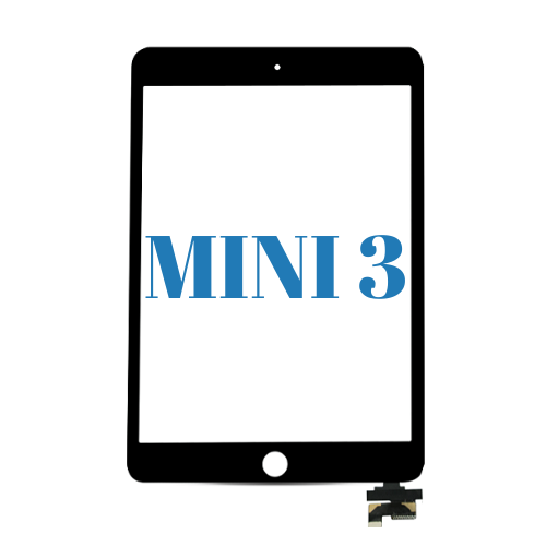 iPad Mini 3 Glass Digitizer - Black