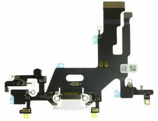 iPhone - 11 -Charging port Replacement Part - WHITE-AFT