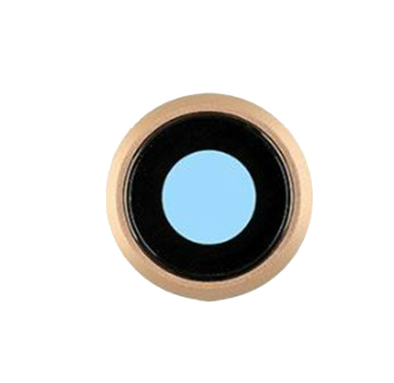 iPhone 8 Back Camera Glass Lens - Gold