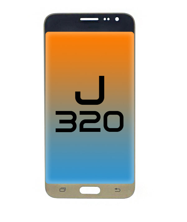 Samsung-Galaxy J320 LCD Display Assembly - Gold (2017)
