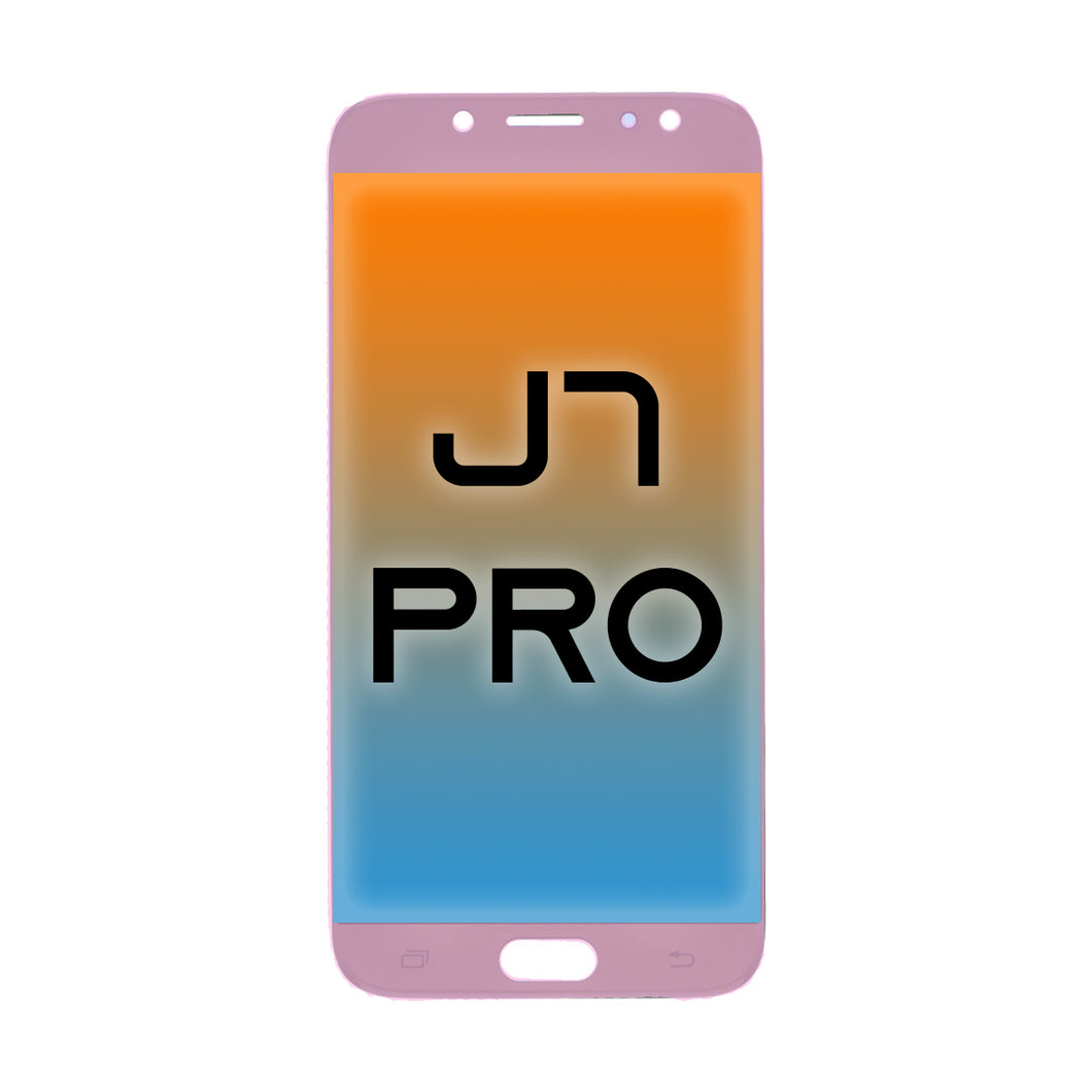 OLED J7 Pro LCD Display Assembly -  Pink (J730)