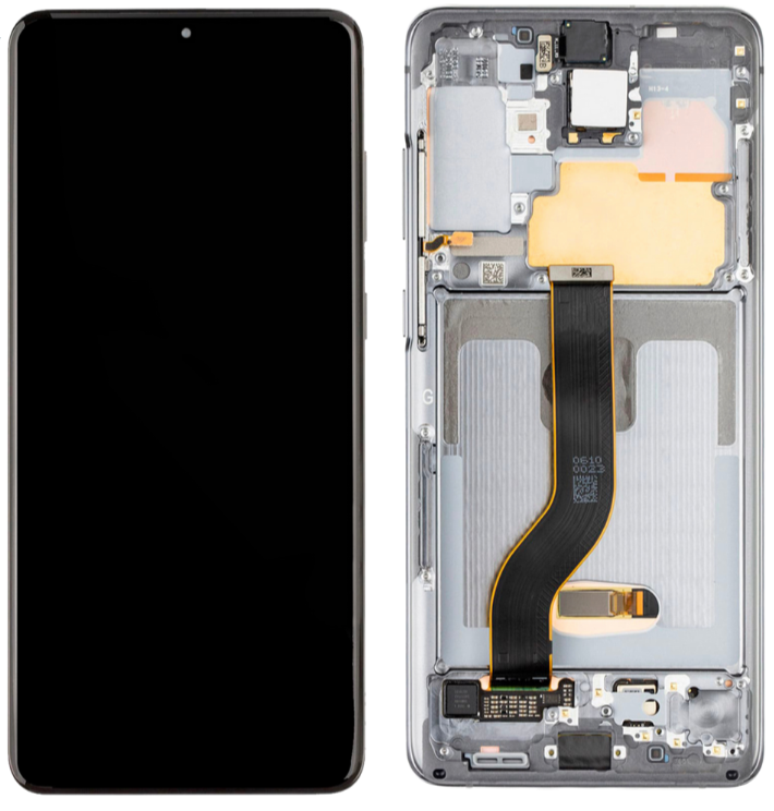 Samsung - Galaxy - S20 Plus - LCD Replacement With Frame-Gray (SM-G986)