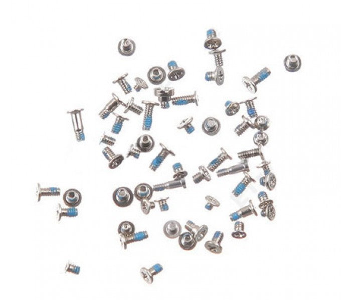 iPhone 8G Full Complete Screw Set -Silver