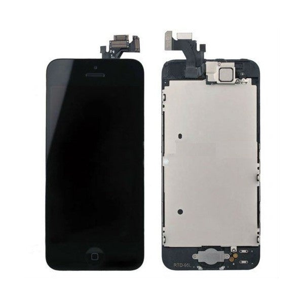 iPhone 5 LCD Display Assembly With Small Parts - Black