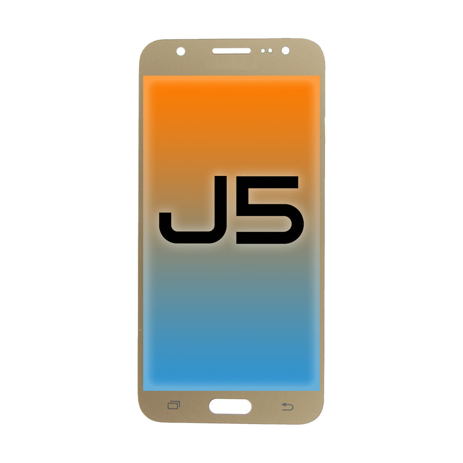 J5 LCD Display Assembly - Gold (2015)