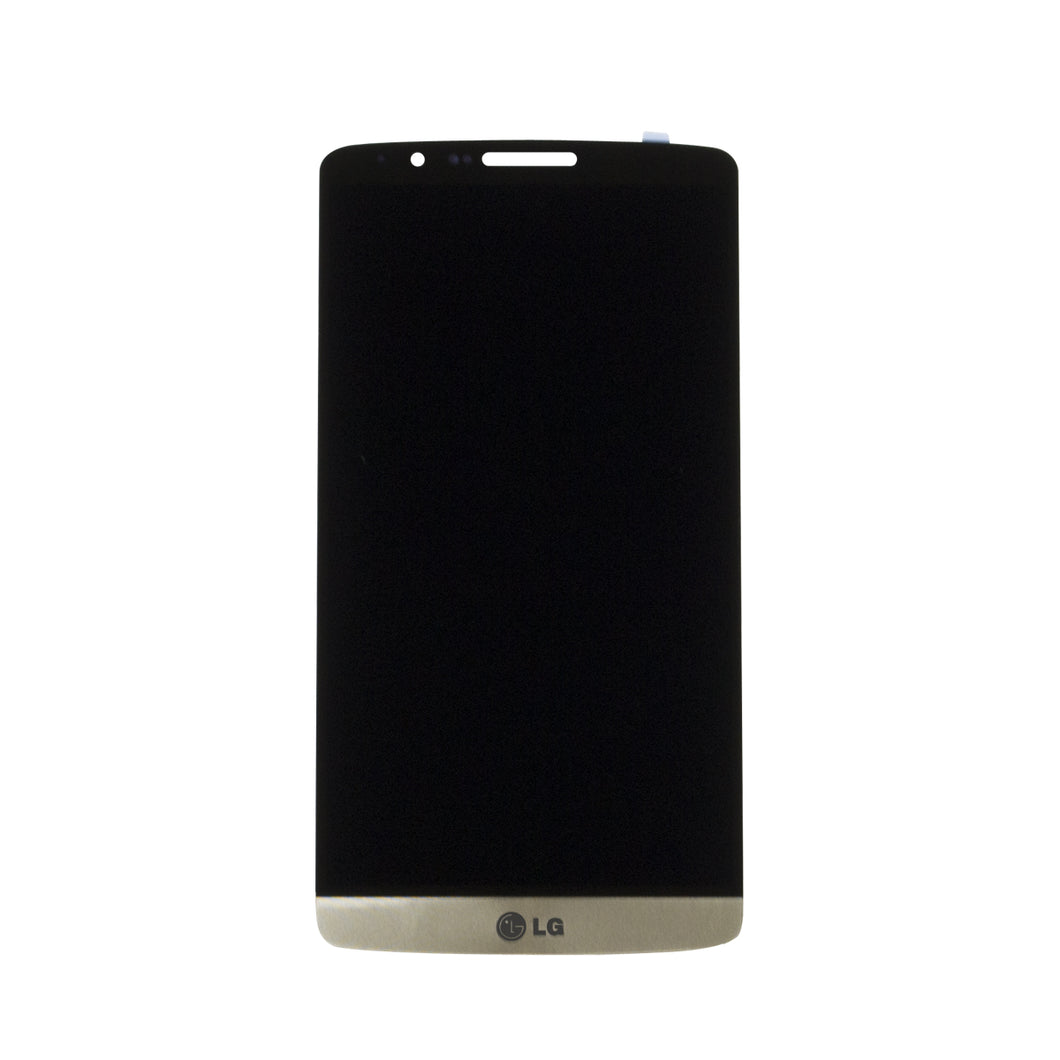 LG G3 LCD Assembly No Frame - Black/Gold