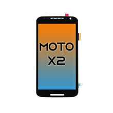Load image into Gallery viewer, Moto X2 LCD Display Assembly With Frame - Black
