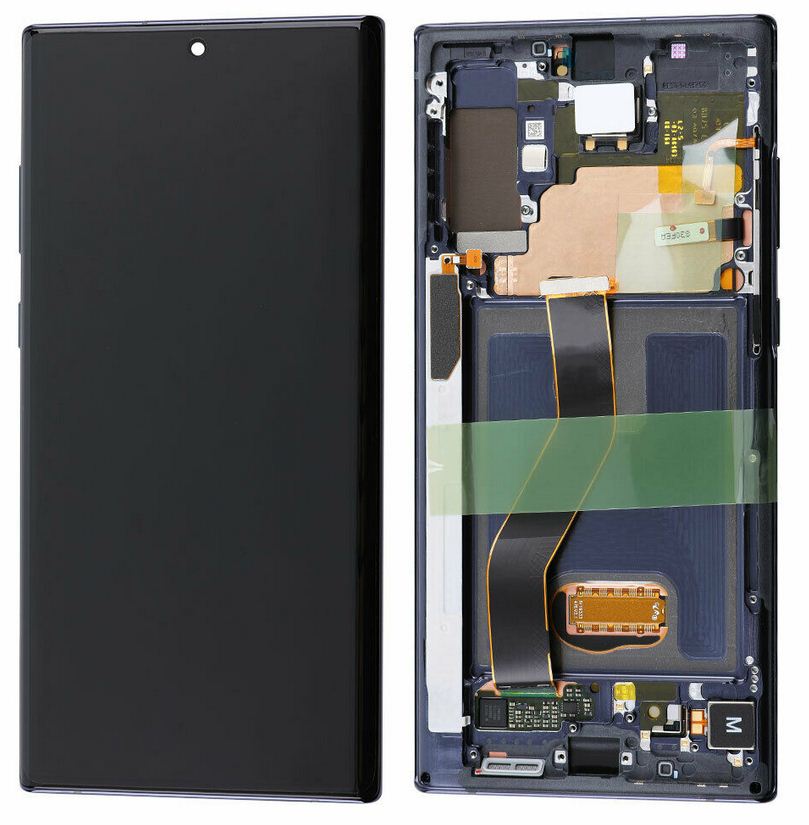 Samsung-Galaxy-Note 10 Lite-OLED LCD Screen digitizer Display Assembly - Refurbished With Frame