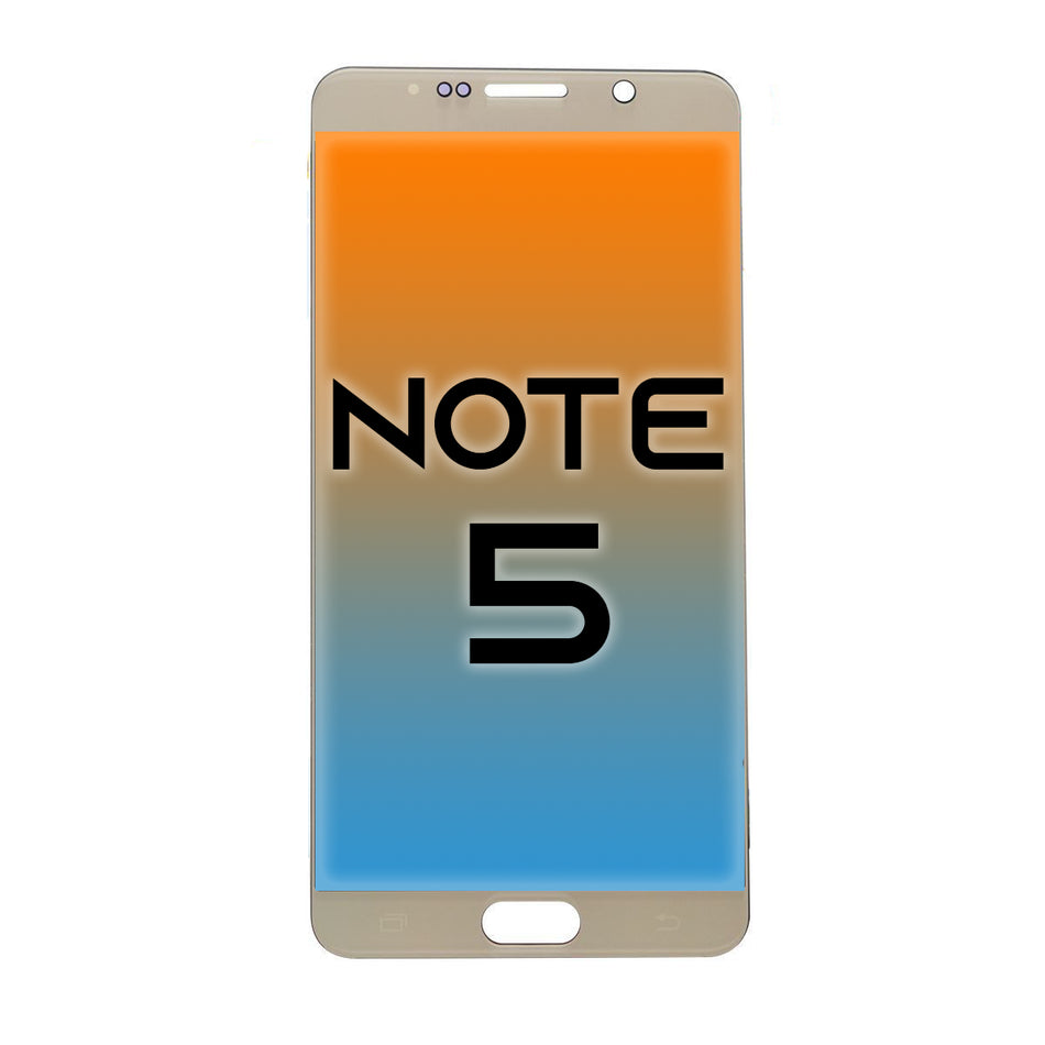 Note 5 LCD Display Assembly - Gold (N920)