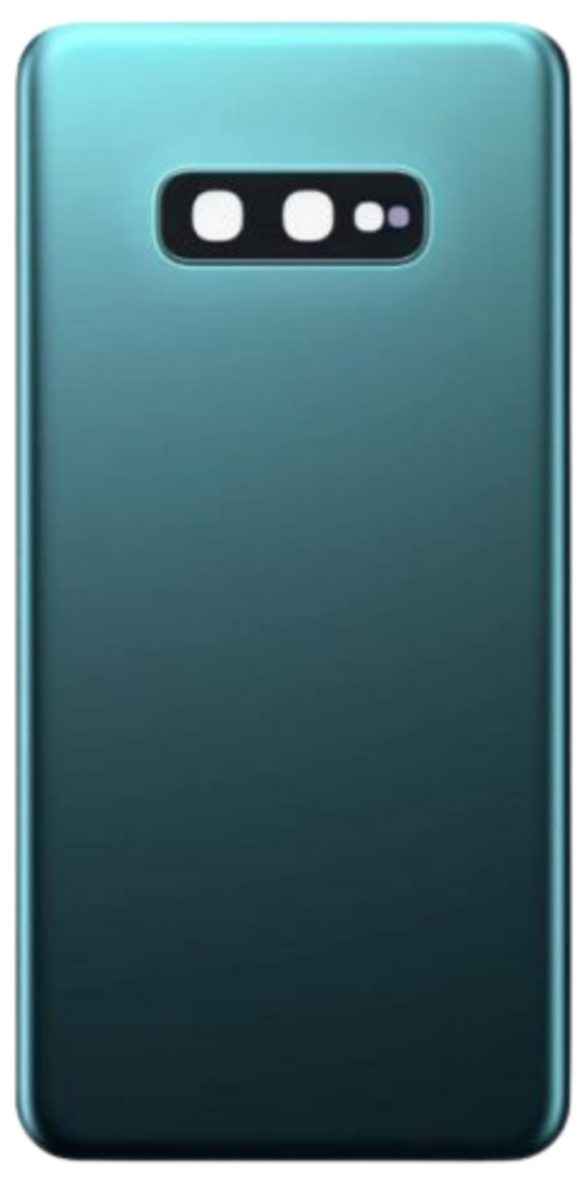 Samsung-S10 Edge Back Glass With Lens + Adhesive - Prism Green