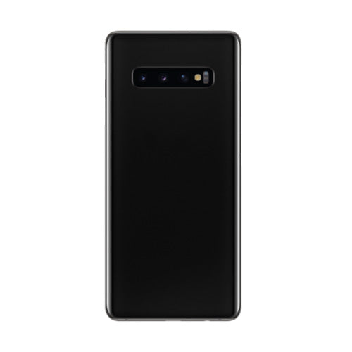 S10 Plus Back Glass With Lens - Prism Black