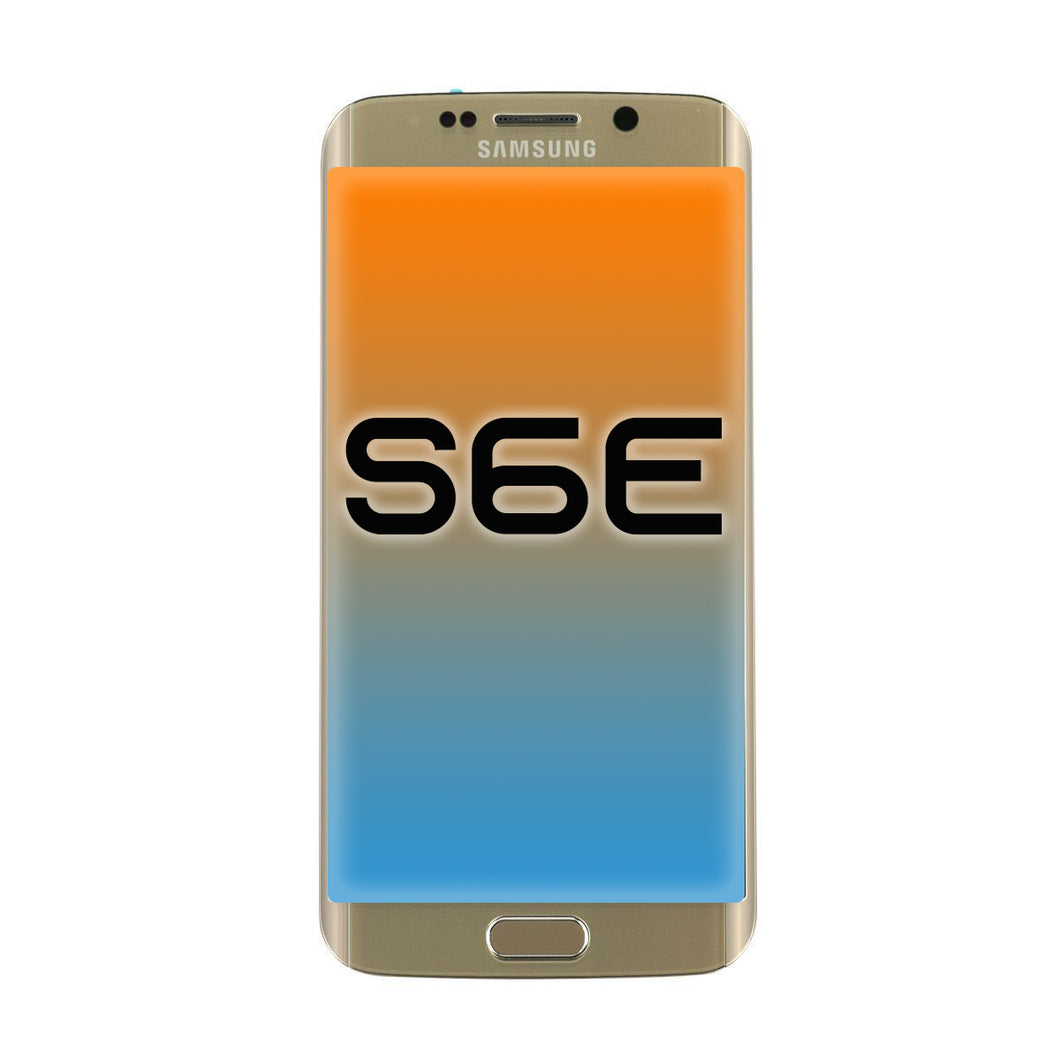 S6 Edge LCD Display Assembly - Gold Platinum (G925)