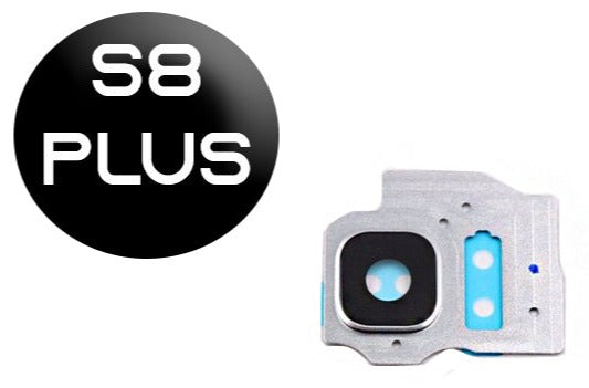 S8 Plus Back Camera Lens - Silver