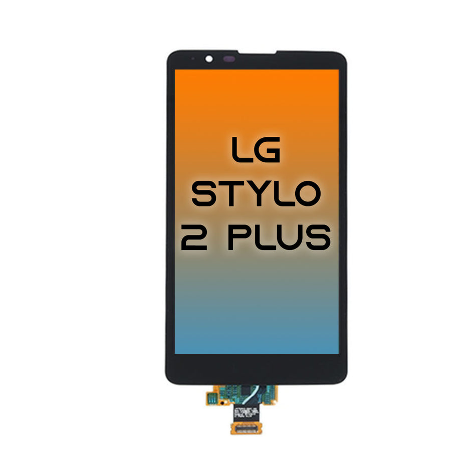 Stylo 2 Plus LCD Display Assembly -  Black (K550)