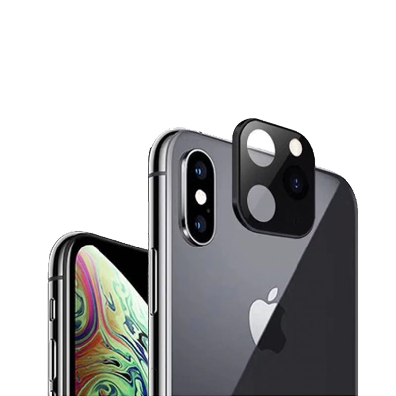 iPhone 10 to iPhone 11 Pro Lens Cover Change - Black