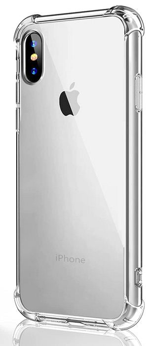 Clear Case TPU Silicone Transparent Thin Slim Protective Phone Cover Compatible for iPhone XS