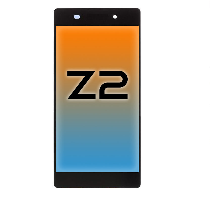 Z2 LCD Assembly - Black (D6502 D6503)