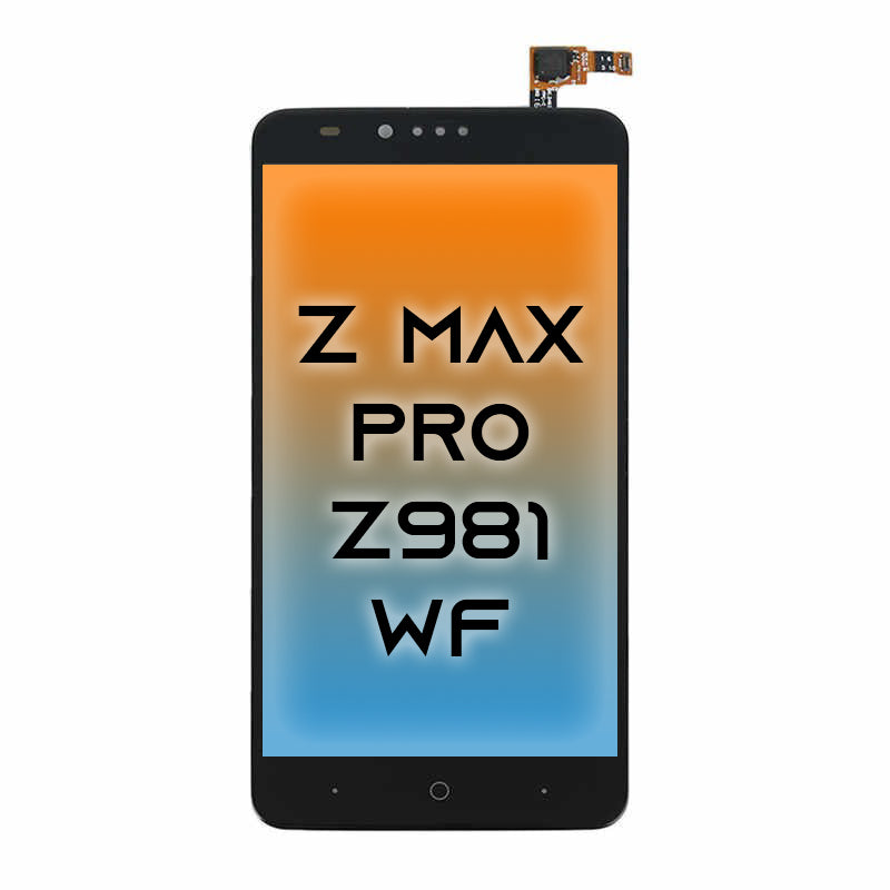 ZTE Z Max Pro LCD Display Assembly With Frame (981)